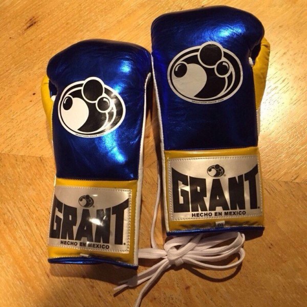 Головкин показал перчатки на бой с Уэйдом