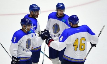 Фоторепортаж с товарищеского матча сборная Казахстана — «Торпедо» 8:2