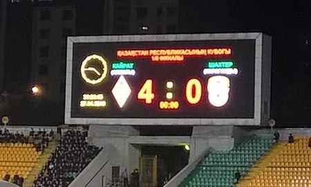 Видеообзор матча Кубка Казахстана «Кайрат» — «Шахтер» 4:0