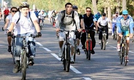Очередной велопробег в Алматы состоится 6 мая