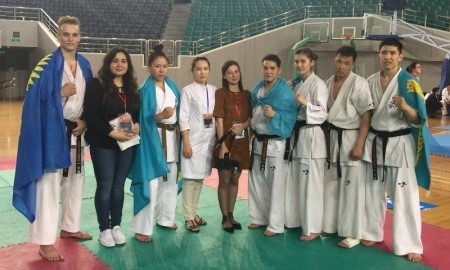 Каратистка из Кокшетау завоевала «золото» чемпионата Азии