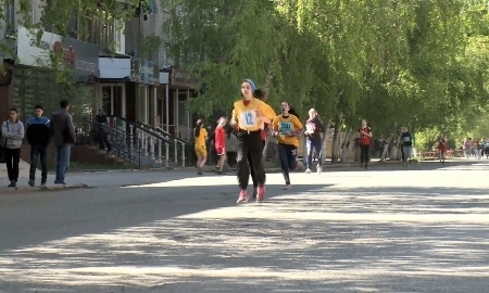 Около тысячи жителей Семея приняли участие в исторической эстафете