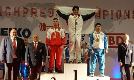 Тяжелоатлет из Актау Аскар Шоханов стал бронзовым призером чемпионата мира