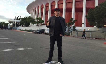 Геннадий Головкин посетил концерт Рианны