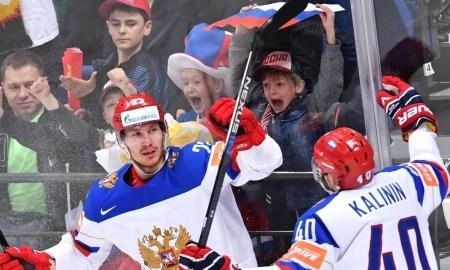 Любимов посвятил дубль в матче со сборной Казахстана на чемпионате мира дочери