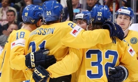 Швеция обыграла Данию — в группе сборной Казахстана на чемпионате мира