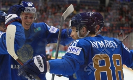 Сборная Казахстана достойно играет на чемпионате мира