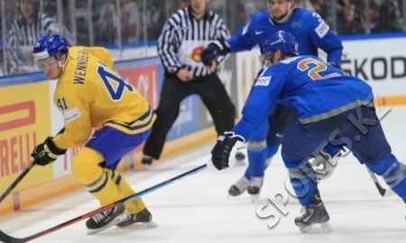 Видео шайб сборной Казахстана в матче чемпионата мира-2016 со Швецией