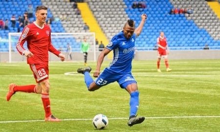 Болельщики признали Твумаси лучшим игроком «Астаны» в матче против «Акжайыка»