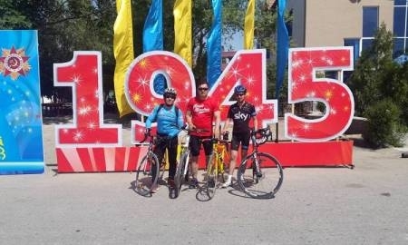 В Кызылординской области состоялся велопробег, посвященный Дню Победы