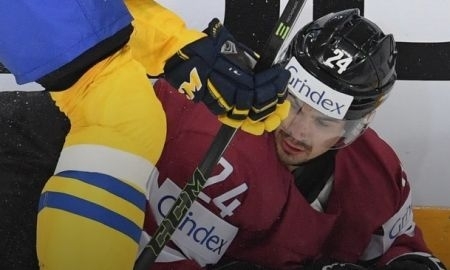 Один из лидеров сборной Латвии не сыграет с Казахстаном