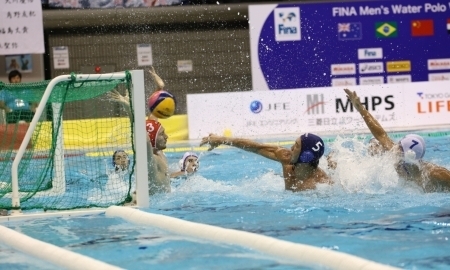 Казахстан проиграл Японии в матче Мировой лиги водного поло