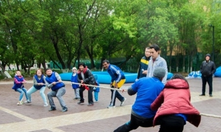 Спортивные состязания в День семьи прошли в Астане 