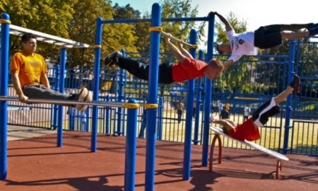 В Казахстане появится первая специализированная площадка для занятий воркаутом