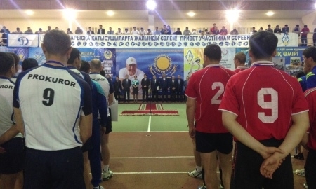 Турнир по волейболу среди правоохранительных органов РК стартовал в Астане