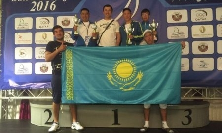 Мангистауская команда по парусному спорту завоевала четыре медали на международной регате в Катаре