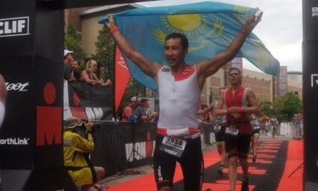 Казахстанский триатлет установил новый рекорд на чемпионате в Техасе
