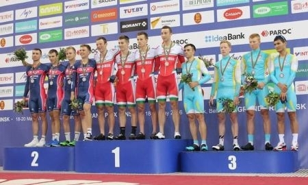 Казахстанские гонщики успешно начали свое выступление на «Гран-при Минска»