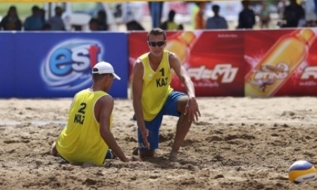 Казахстанские пары пробились на чемпион мира по пляжному волейболу 