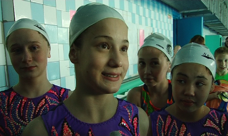 Синхронистки Темиртау готовятся к международным соревнованиям в Израиле 