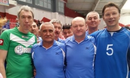 Состоялся международный турнир по волейболу среди ветеранов