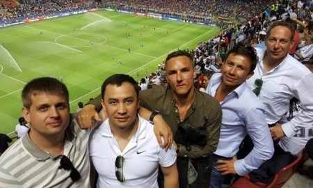 Головкин побывал на финале Лиги Чемпионов по приглашению Роналду 