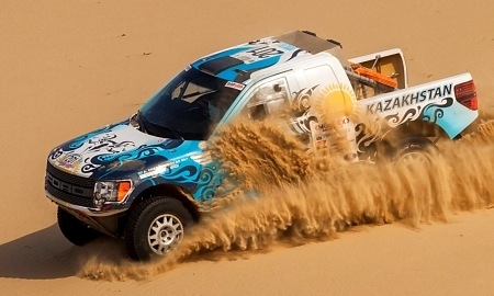 Сазонов и Цыро выигрывают первый этап «Ралли Казахстан»