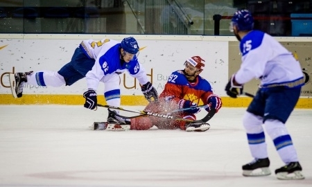Фоторепортаж с товарищеского матча Казахстан — олимпийская сборная России 1:5
