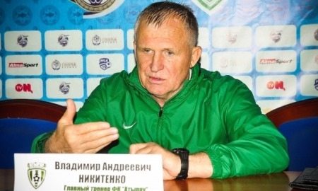 Видео послематчевой пресс-конференции Владимира Никитенко игры Премьер-Лиги «Атырау» — «Ордабасы» 2:2