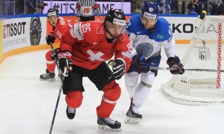 Видеообзор матча чемпионата мира-2016 Швейцария — Казахстан 2:3 Б