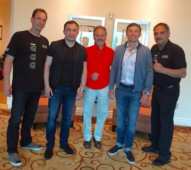 Головкин прибыл на бой Альварес — Хан