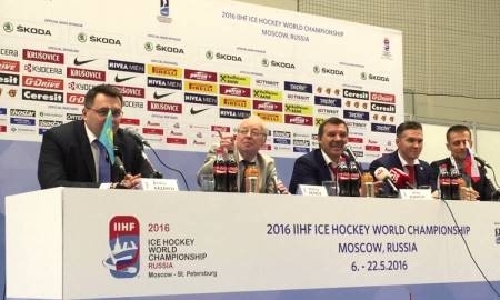 Видео послематчевой пресс-конференции игры чемпионата мира-2016 Казахстан — Россия 4:6 