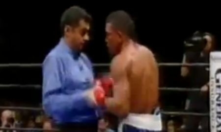 Видео шестого раунда боя Канат Ислам — Хуан Де Анхель