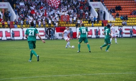 Фоторепортаж с матча Премьер-Лиги «Актобе» — «Атырау» 1:0