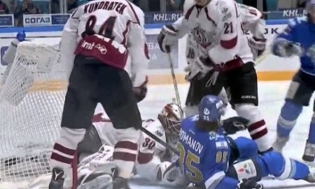 Видеоподборка голов игроков сборной Казахстана, выступающих в клубах КХЛ