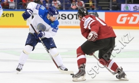 Видеообзор матча чемпионата мира-2016 Казахстан — Латвия 1:2