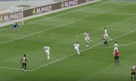 Видео гола Исаэля Да Силвы в матче Премьер-Лиги «Кайрат» — «Иртыш» 