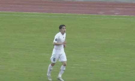 Видео гола Алтынбека Сапарова в матче Премьер-Лиги «Атырау» — «Астана»