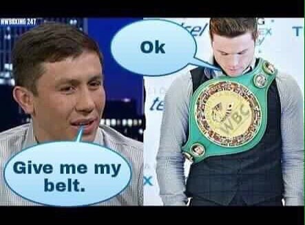 Головкин потроллил Альвареса в соцсети