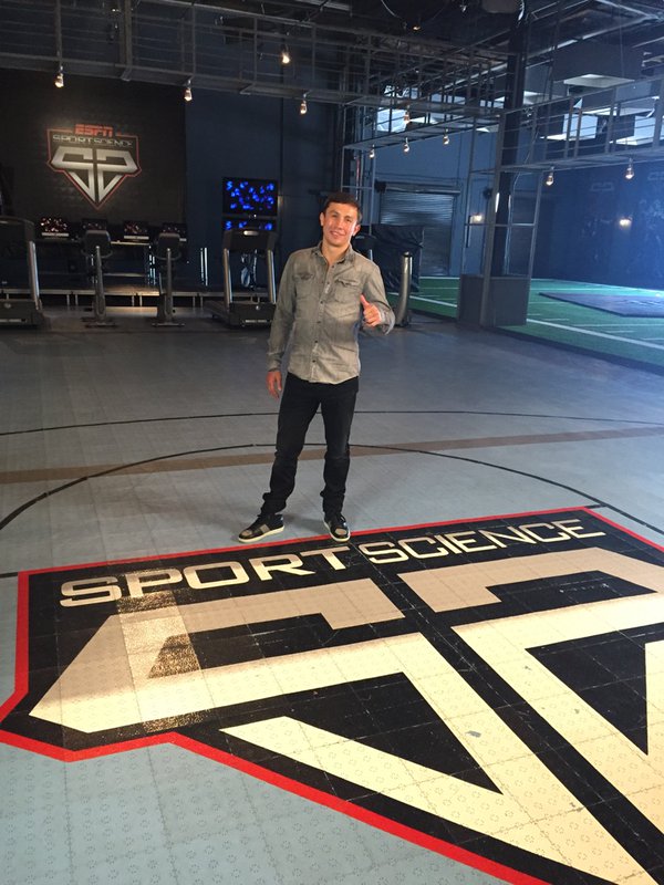 Геннадий Головкин снялся в спортивно-научном шоу ESPN