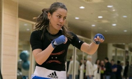 Фоторепортаж с открытой тренировки Фирузы Шариповой