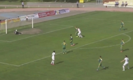 Видео гола Александра Дамчевски в матче Премьер-Лиги «Тобол» — «Атырау»