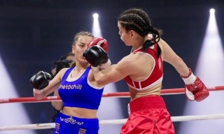 Фоторепортаж с боя Фируза Шарипова — Софья Очигава