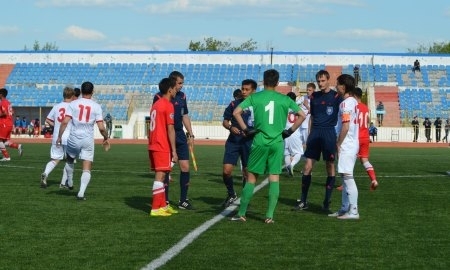 Фоторепортаж с матча Первой лиги «Шахтёр-Булат» — «Байконур» 3:2