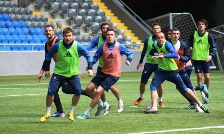 Фоторепортаж с тренировки «Окжетпеса»