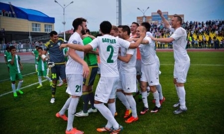 Фоторепортаж с матча Кубка Казахстана «Атырау» — «Ордабасы» 1:1, доп. вр. 1:1, пен. 4:1