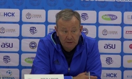 Видео послематчевой пресс-конференции игры Кубка Казахстана «Окжетпес» — «Иртыш» 1:2 