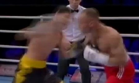 Видео боя WSB «British Lionhearts» — «Astana Arlans» Трой Уильямсон VS. Мейирим Нурсултанов