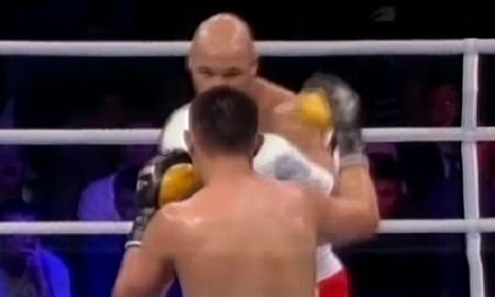 Видео боя WSB «British Lionhearts» — «Astana Arlans» Фрэйзер Кларк VS. Камшыбек Кункабаев