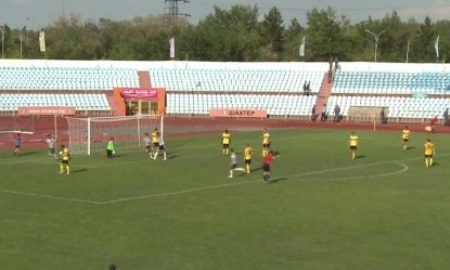 Видео гола Максата Байжанова в матче Премьер-Лиги «Шахтер» — «Тобол»